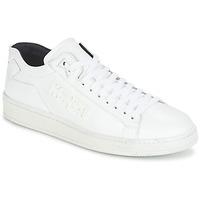 kenzo tennix mens shoes trainers in white