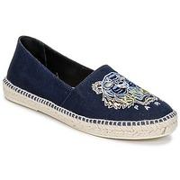 kenzo slit mens espadrilles casual shoes in blue