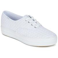 Keds TRIPLE MINI DAISY women\'s Shoes (Trainers) in white