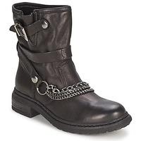 keys house womens mid boots in black