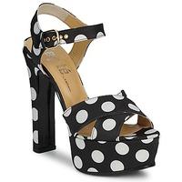 Keyté FUNNY-POIS-8-NERO-BIANCO women\'s Sandals in black