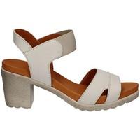 Keys 5291 High heeled sandals Women Bianco women\'s Sandals in white