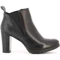 Keys 1156 Ankle boots Women Black women\'s Low Ankle Boots in black