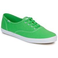 Keds CHAMPION CVO CANVAS women\'s Shoes (Trainers) in green