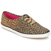 keds ch leopard heart womens shoes trainers in beige