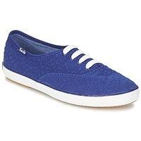 Keds CHAMPION EYELET women\'s Shoes (Trainers) in blue