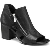 Keys 5133 Ankle boots Women Black women\'s Mid Boots in black