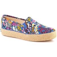 Keds Deck Lib Floral women\'s Shoes (Trainers) in Blue