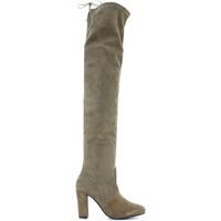 keys 1218 boots women brown womens high boots in brown