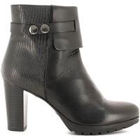 Keys 1153 Ankle boots Women Black women\'s Mid Boots in black