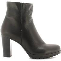 Keys 1152 Ankle boots Women Black women\'s Mid Boots in black
