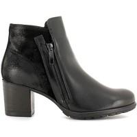 Keys 1131 Ankle boots Women Black women\'s Mid Boots in black