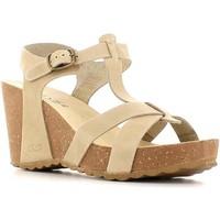 keys 5180 wedge sandals women beige womens sandals in beige