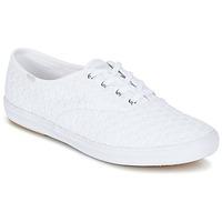 keds champion mini daisy womens shoes trainers in white