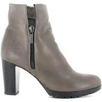 keys 1152 ankle boots women brown womens mid boots in brown