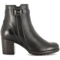 Keys 1135 Ankle boots Women Black women\'s Mid Boots in black