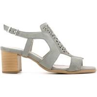 Keys 5414 High heeled sandals Women Grey women\'s Sandals in grey