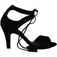 keys 5159 high heeled sandals women black womens sandals in black