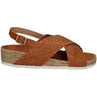 keys 5361 wedge sandals women brown womens sandals in brown