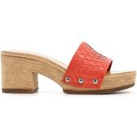 keys 5527 sandals women red womens clogs shoes in red