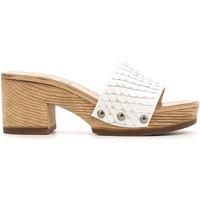 Keys 5527 Sandals Women Bianco women\'s Clogs (Shoes) in white