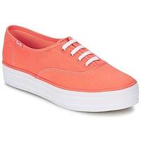 keds triple seasonal solid womens shoes trainers in orange