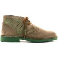 keys 7287 ankle women taupe womens mid boots in grey