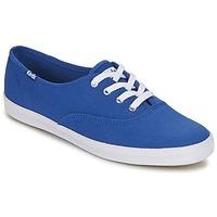 keds champion seasonal solids womens shoes trainers in blue