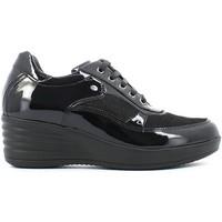 keys 8027 shoes with laces women black womens casual shoes in black