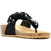 Keys 5175 Flip flops Women Black women\'s Flip flops / Sandals (Shoes) in black