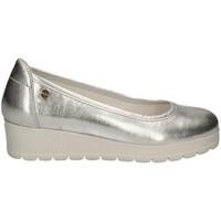 keys 5123 slip on women silver womens court shoes in silver