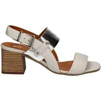 keys 5215 high heeled sandals women bianco womens sandals in white