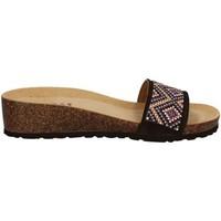 Keys 5415 Sandals Women Brown women\'s Mules / Casual Shoes in brown