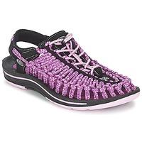 keen uneek 8mm rock womens sandals in purple