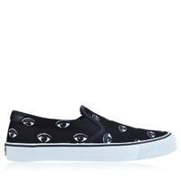 KENZO Canvas Eye Print Skater Shoe