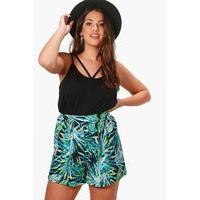 keely tropical flippy short multi