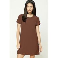 keyhole back swing dress