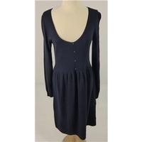 KEW Size S Navy Blue Cashmere Mix Dress