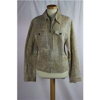 Kello Size 10 Stone & Cream Casual Jacket