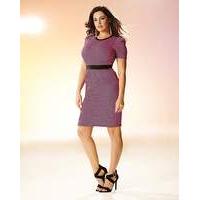 kelly brook textured dress