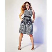 Kelly Brook Print Dress