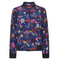 kenzo tanami flower teddy jacket