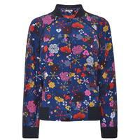 kenzo tanami flower teddy jacket