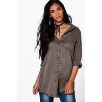 Kerry Pocket Front Shirt - khaki