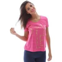 Key Up S25G 0001 T-shirt Women women\'s T shirt in pink