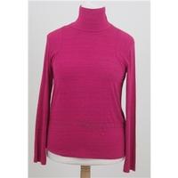 Kenzo size: XL pink roll neck long sleeved top