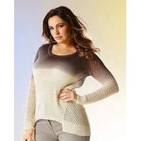 Kelly Brook Open Knit Jumper