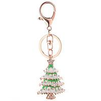 Key Chain Key Chain Green / Silver Metal