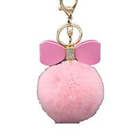 key chain novelty toy toys key chain sphere plush pink for boys for gi ...