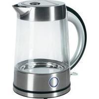 kettle cordless renkforce glass water kettle glass stainless steel